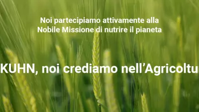 KUHN crede nell'Agricoltura