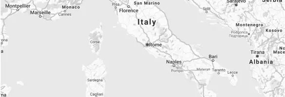 Italy map for KUHN dealer locator